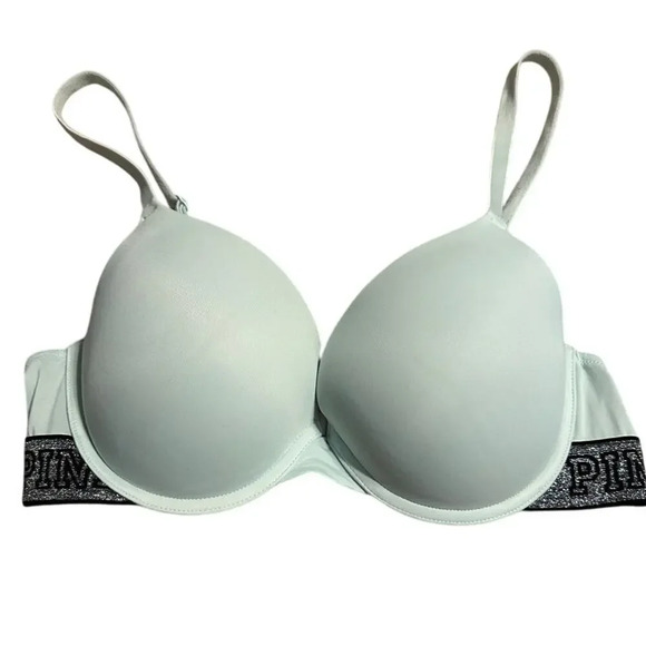 PINK Other - Victoria's Secret PINK Wear Everywhere Pushup Bra Size 36C Sparkle Underwire